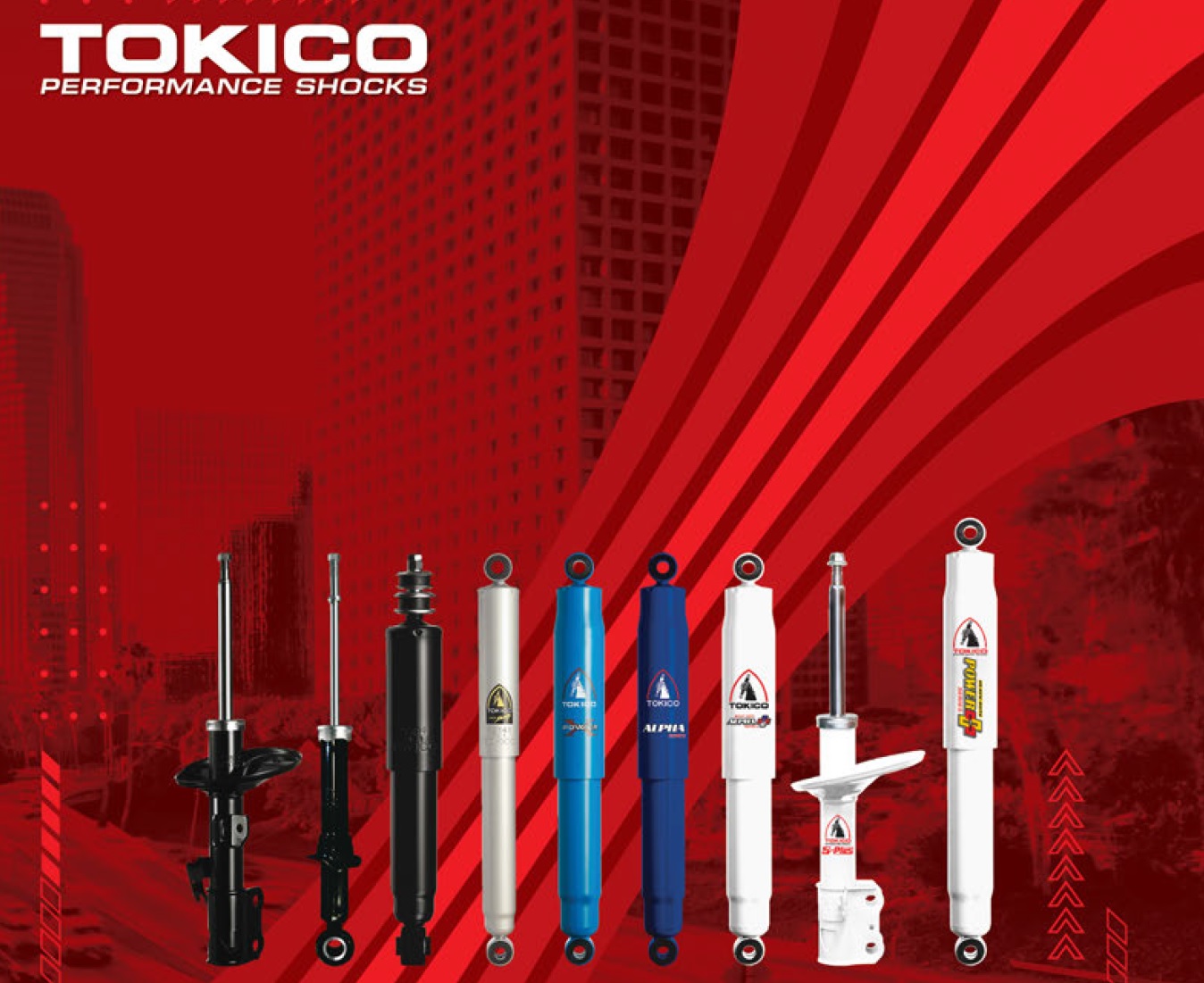 โช้คอัพ TOKICO ของแท้ ร้านอะไหล่รถยนต์ มิตรอารีอะไหล่ กาฬสินธุ์